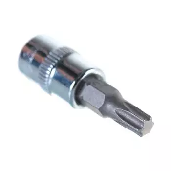 Насадка торцевая Ombra 114327, 1/4"DR, с вставкой-битой TORX, T27