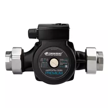 Насос циркуляционный Джилекс «ЦИРКУЛЬ» 32/80 PREMIUM 3281 (максимальный напор 8 м, перекачиваемая жидк. 6.6 куб.м/ч, 245 вт)