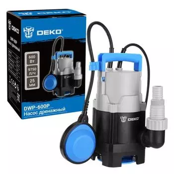 Насос дренажный Deko DWP-600P 076-0519