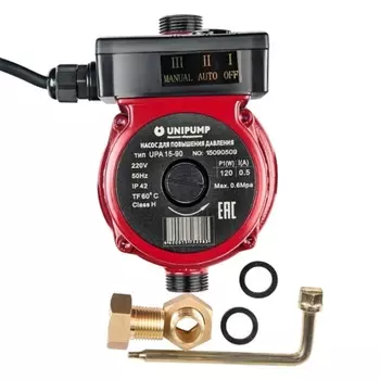 Насос повысительный Unipump UPА 15-90 160 44898 (нагнетатель)