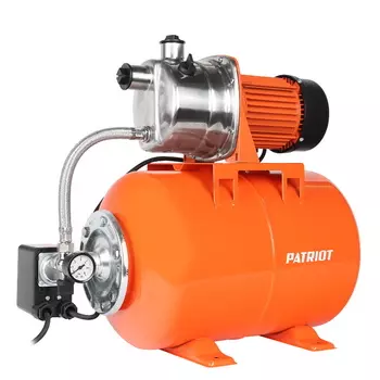Насосная станция Patriot PW 1200-24 INOX 315302620 бак 24 л, 1200 Вт, 3800 л/час