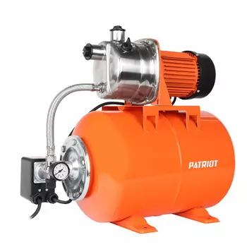 Насосная станция Patriot PW 850-24 INOX 315302438 сталь, бак 24 л, 850 Вт, 3000 л/час