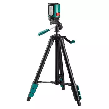 Нивелир лазерный линейный Kraftool CL-20 34700-3, штатив (35-110 см), чехол, 20 м