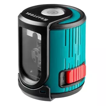 Нивелир лазерный линейный Kraftool CL 20 34700, сверхъяркий, двухлучевой, 20 м