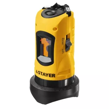 Нивелир лазерный линейный Stayer SLL-1 34960, дальность 10 м
