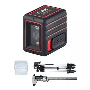 Комплект: Уровень Ada CUBE MINI Professional Edition + Штангенциркуль Ada Mechanic 150 PRO, А00731