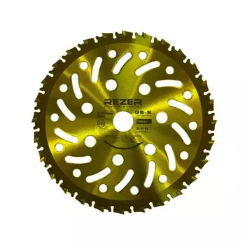 Нож д/бензокосы Rezer GS-S PROFI ANTI-KICK 230mmx25.4mmx1.3mmx28T 28 зуб., JIS-стандарт