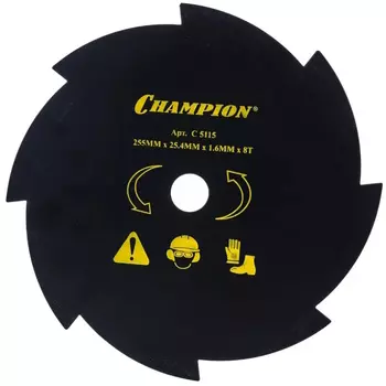 Нож для жесткой травы Champion C5115 8/255/25,4