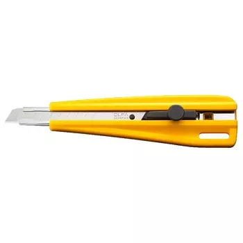Нож Olfa OL-300 с выдвижным лезвием, с фиксатором, 9 мм