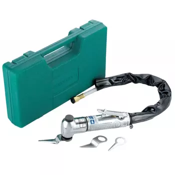 Нож пневматический Jonnesway JAT-6441K, со сменными лезвиями, 4 предмета