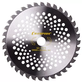 Нож с зубцами из твердого сплава Champion Speed C5172 36/230/25,4