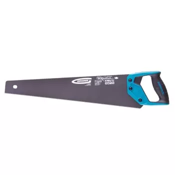 Ножовка по дереву Gross "Piranha", 500 мм, 11-12 TPI, тефлоновое покрытие 24107