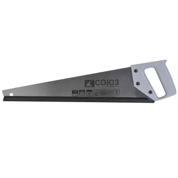 Ножовка по дереву Союз 1060-14-450С (450 мм, 5TPI, 2D зуб)