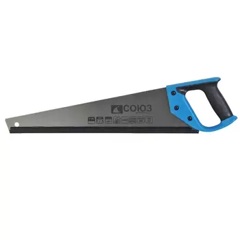 Ножовка по дереву Союз 1060-22-500С, 500мм, 7TPI, 2D зуб
