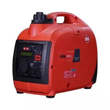 Однофазный инверторный бензогенератор Fubag TI 800 838977 (цифровой дисплей, мощность 0.8 кВт, ручной запуск, вес 16 кг)