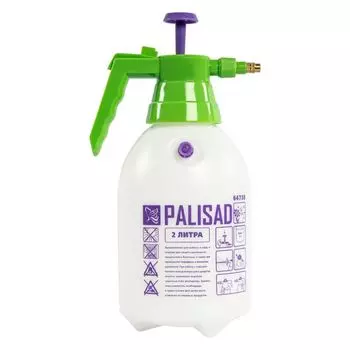 Опрыскиватель Palisad, 2л с насосом и клапаном сброса давления 64738