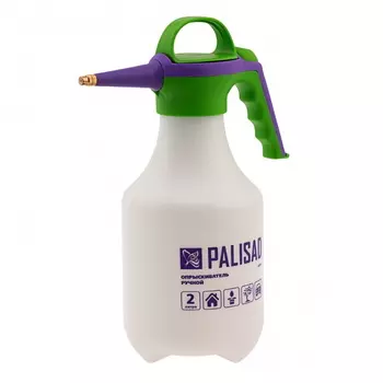 Опрыскиватель ручной Palisad 64739, с клапаном сброса давления, 2л