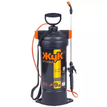 Опрыскиватель Жук ОПТИМА 9 литров 2,5 бар; регулировка распыления, плечевой ремень