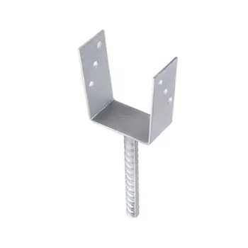 Основание столба анкерное Starfix SMP-32327-1, тип U, 100х325х120 мм