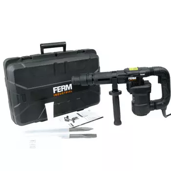 Отбойный молоток Ferm Industrial HDM1040P (тип патрона SDS MAX, набор принадлежностей)