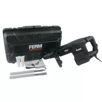 Отбойный молоток Ferm Industrial HDM1049P (1.5 кВт, вес 11 кг, принадлежности)