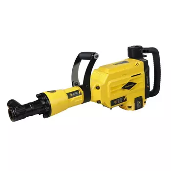 Отбойный молоток Hanskonner HRH2150VC, 2100Вт, 50Дж, HEX, пика, долото 30х400, кейс на колес.