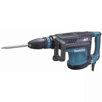 Отбойный молоток Makita HM 1213C (SDSMax, число ударов/мин 1900, вес 10.8 кг, сетевой, кейс, насадка в наборе)