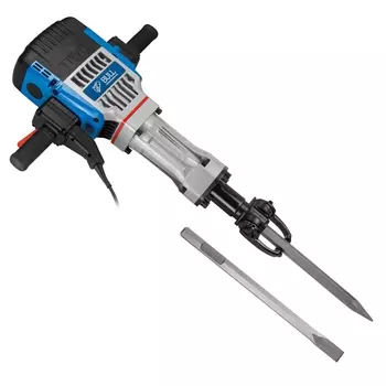 Отбойный молоток в коробке Bull SH 3001 1333638, 2200 Вт, 75 Дж, HEX 28.6 мм, 1050 уд/мин, 5 м кабель