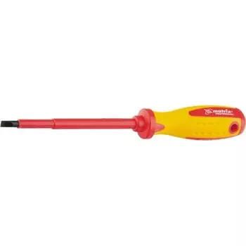 Отвертка диэлектрическая Insulated SL4.0x100 мм Matrix Professional 12916