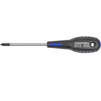 Отвертка крестовая Jonnesway D04P180 FULL STAR PH1/80 171мм
