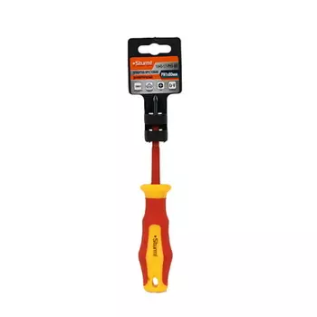 Отвертка крестовая Sturm 1040-17-PH1-80, PH1х80мм, CrV, диэлектрическая