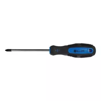 Отвертка Лакра 3101013 намагниченный наконечник, двухкомпонентная черная ручка, PH2x100 мм