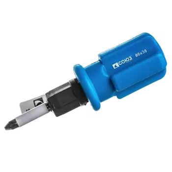 Отвертка-перевертыш Союз PH2-SL6, длина 38мм 10401-09-S1-4