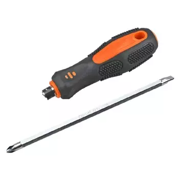 Отвертка-перевертыш Sturm 1040-09-S1, 2 в 1, магнитный наконечник, CrV