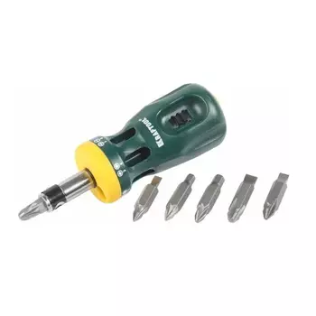 Отвертка реверсивная с битами Kraftool "BIT LOCK" 26161-H13, 12-в-1