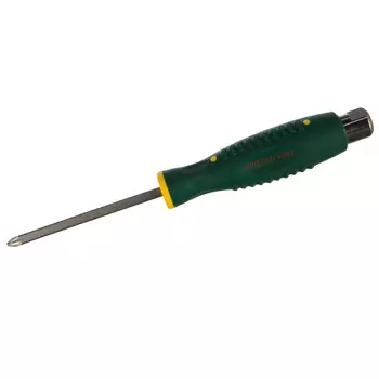 Отвертка стержневая Jonnesway D70Z2100 046092, POZIDRIV® , ударная, силовая под ключ, PZ2x100