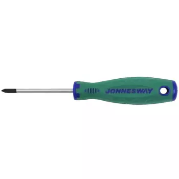Отвертка стержневая крестовая Jonnesway Anti-Slip Grip D71P175, PH1х75 мм