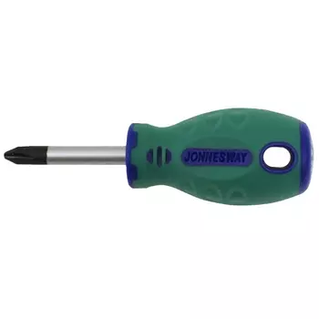 Отвертка стержневая крестовая Jonnesway Anti-Slip Grip D71P238, PH2х38 мм