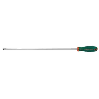 Отвертка стержневая шлицевая ANTI-SLIP GRIP Jonnesway D71S8400 046138, SL8.0х400 мм