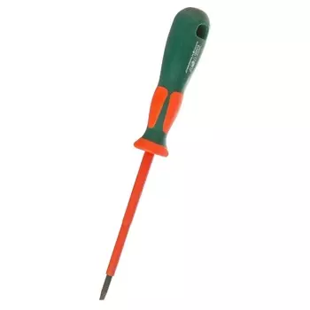 Отвертка стержневая шлицевая диэлектрическая Jonnesway DV13S4100, SL4х100 мм