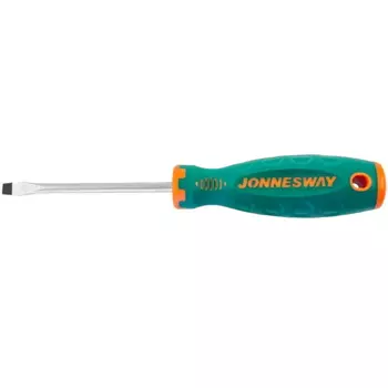Отвертка стержневая шлицевая Jonnesway Anti-Slip Grip D71S6100, SL6.5х100 мм