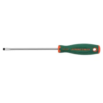Отвертка стержневая шлицевая Jonnesway D71S4200 ANTI-SLIP GRIP, SL4.0x200 мм 461211