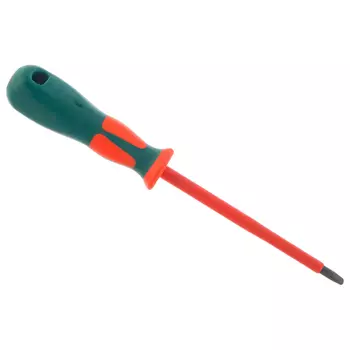 Отвертка стержневая шлицевая Jonnesway DV13S6150 047473 диэлектрическая, SL6,5х150 мм