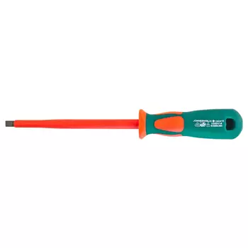 Отвертка стержневая шлицевая Jonnesway DV13S8175 047474 диэлектрическая, SL8х175 мм