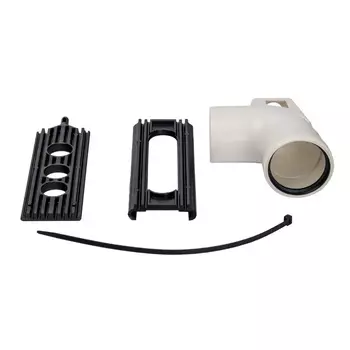 Отвод с кронштейном 87° Stout SCA-8080-121090 DN80, PP-FE