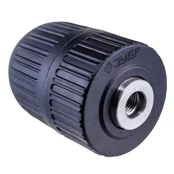 Патрон Зубр "ЭКСПЕРТ" 2907-13-3/8, быстрозажимной, для дрели, 13мм, 3/8"