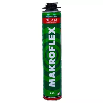 Пена монтажная Makroflex Мега 65 PRO 3003346, 850 мл