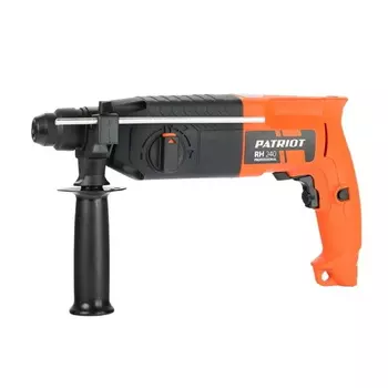 Перфоратор Patriot RH 240 140301300 (тип патрона SDS-Plus, мощность 710 Вт, 2.9 Дж, макс диаметр по бетону 24 мм, кейс)