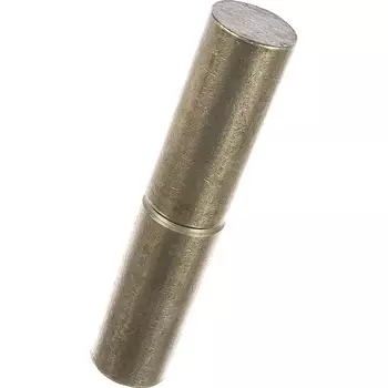 Петля Сибин 37617-140-30 для металлических дверей (галтованная, цилиндрической формы, с впрессованным шариком, 30х140мм)