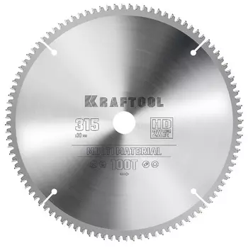 Пильный диск по алюминию Kraftoll Multi Material 36953-315-30, 315 х 30 мм, 96Т